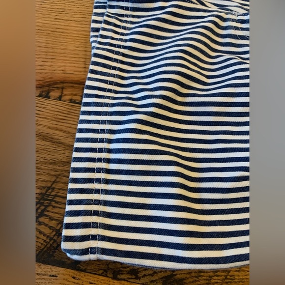 BDG Urban outfitters shorts, denim striped jean shorts , high waisted - Picture 2 of 9